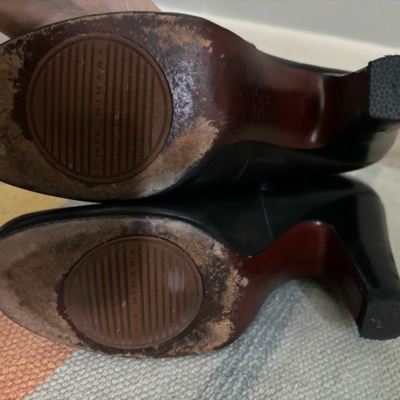 Chie Mihara Mid Calf Boots 37 7 - Picture 6 of 10